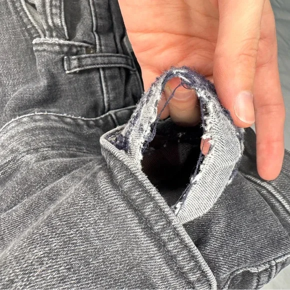 Marine Layer Black Straight Leg Jeans 30x30 Mens - Picture 8 of 14